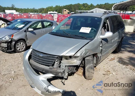 2006 Chrysler Town & Country из США, поврежденный, VIN 1A4GP45R06B757108
